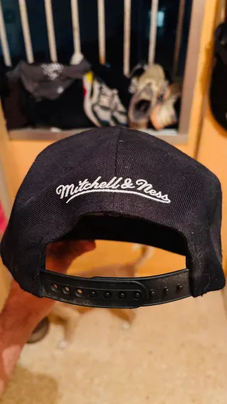 Gorra Chicago Bulls Mitchell & Ness Negra