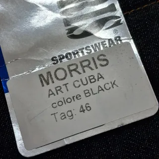 Jeans donna a PALAZZO vita media Dark wash Vintage