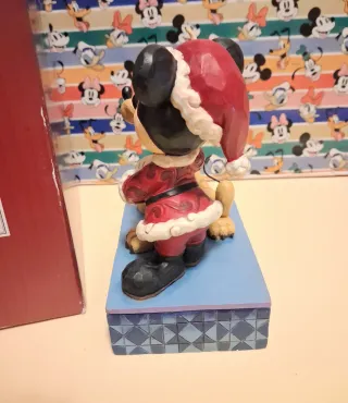 Mickey y Pluto Navidad Jim Shore
