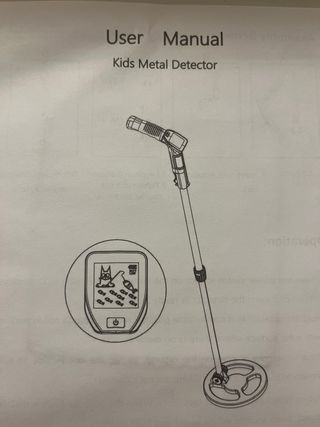 Detector de metales juguete