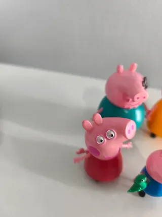 Conjunto 4 Figuras Peppa Pig Decorativas