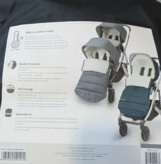 Saco de silla Uppababy Cruz gris