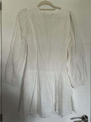 Vestido blanco Zara