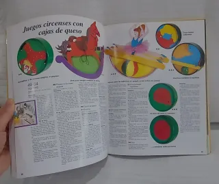 Gran libro de trabajos manuales para niños.