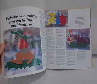 Gran libro de trabajos manuales para niños.