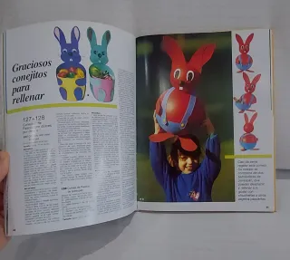Gran libro de trabajos manuales para niños.