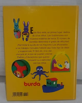 Gran libro de trabajos manuales para niños.