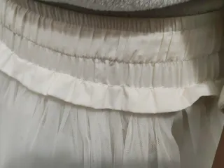 Cancán traje fallera blanco