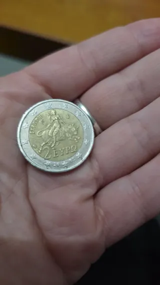 Moneda 2 Euros Grecia 2002