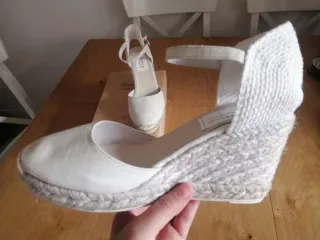 Alpargatas Toni Pons Beige/Blanco