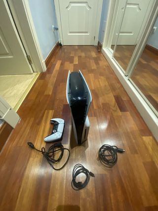 PlayStation 5 Sony Blanca y Negra