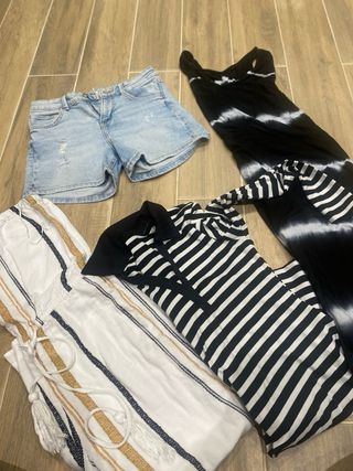 Lote Ropa Mujer Negro y Rojo