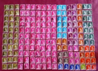 LOTE SELLOS COLECCIÓN JUAN CARLOS Y FRANCO