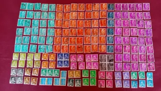 LOTE SELLOS COLECCIÓN JUAN CARLOS Y FRANCO