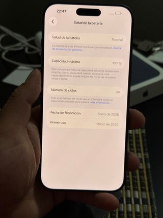 iPhone 17 Pro Max 256GB Azul