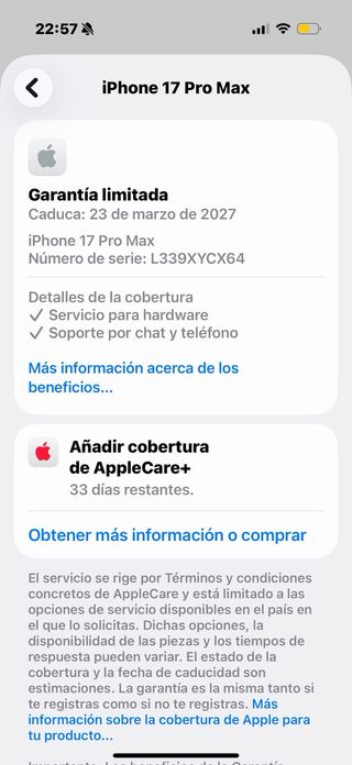 iPhone 17 Pro Max 256GB Azul