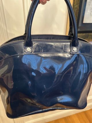 Bolso Armani Negro/Azul Auténtico