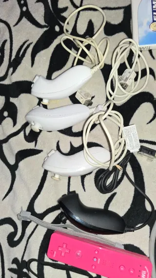 Nintendo Wii con juegos y accesorios