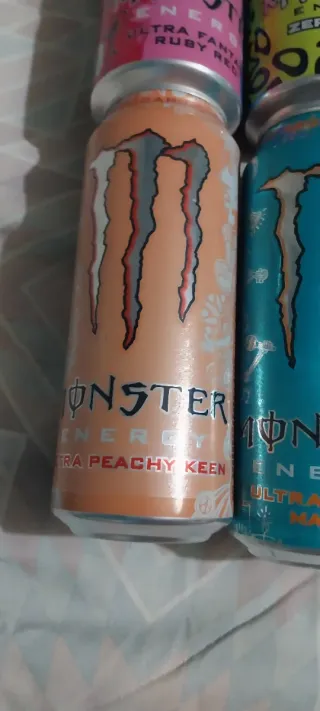 18 latas Monster vacías colección