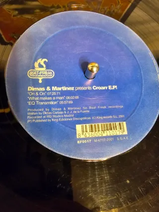 Dimas & Martinez Croarr E.P. vinilo 12"