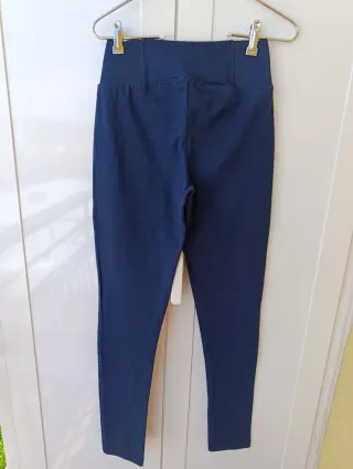 Leggins de mujer de vestir azul