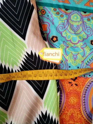 Pantaloni fantasia geometrica