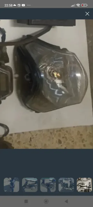 Foco delantero Honda SH 300