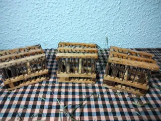 Miniatura Jaula Madera