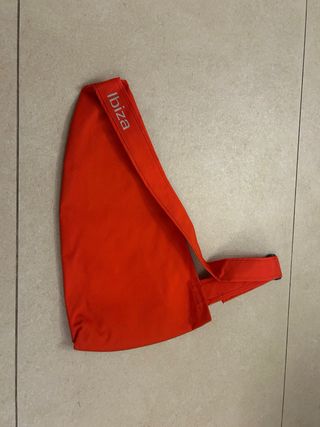 Borsa Seat anni 90/2000 rossa. Vintage.