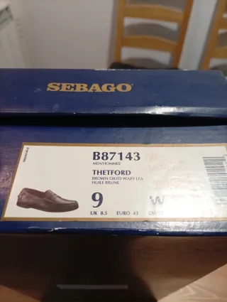 Mocasines Sebago Marrones