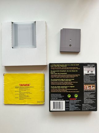 World Heroes 2 Jet – Game Boy COMPLETO (CIB)