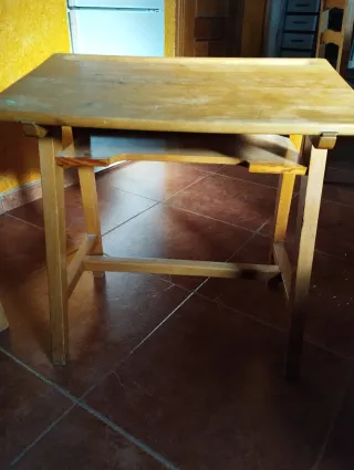 Mesa Pupitre infantil vintage madera