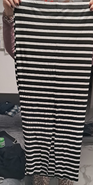 Falda Larga Rayas Amisu Talla 40