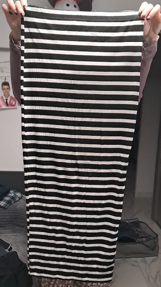 Falda Larga Rayas Amisu Talla 40