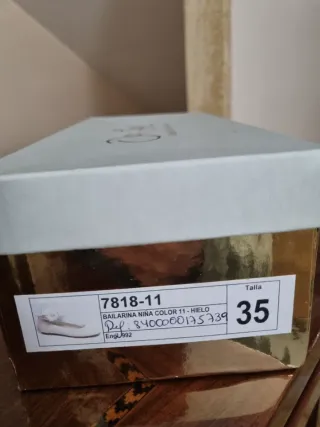 Oca-Loca Bailarinas Blancas Comunión Flores