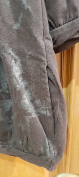 Camiseta Vintage Doble Tela Marrón/Blanca