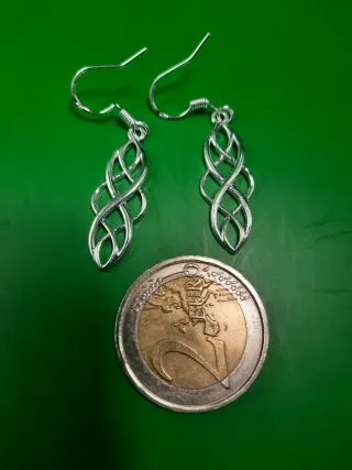 Pendientes Acero Inoxidable Diseño Celta