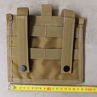 Tasca molle admin panel tan airsoft softair