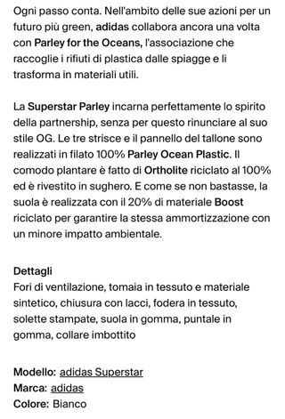 Adidas Superstar Taglia 44.5