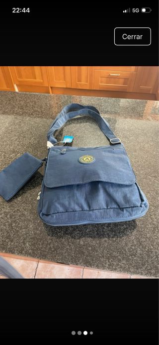 Bolso bandolera Alexander azul