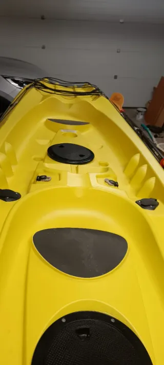 Kayak 2+1 plazas con cañeros