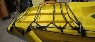 Kayak 2+1 plazas con cañeros