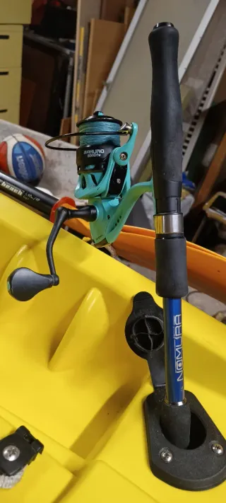 Kayak 2+1 plazas con cañeros