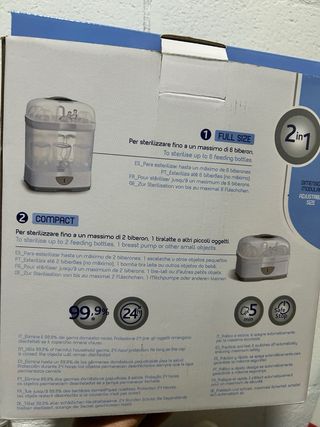 Esterilizador Chicco SterilNatural 2 en 1