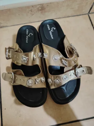 Sandalias Plataforma Chic Vision Mujer