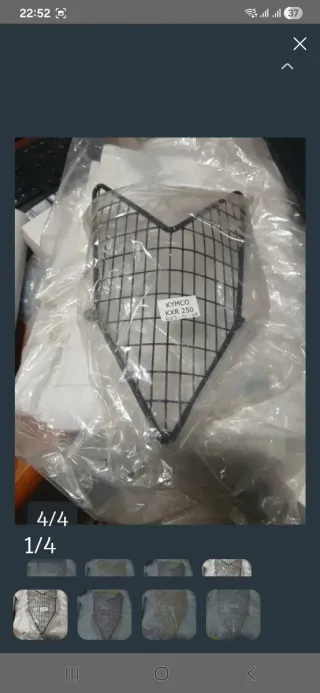 Rejilla Faro Kymco KXR 250