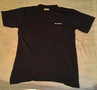 Camiseta Columbia Negra Talla M Gorpcore Style