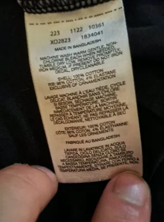 Camiseta Columbia Negra Talla M Gorpcore Style