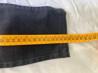 Jeans neri vita alta