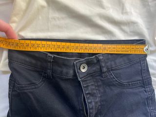Jeans neri vita alta